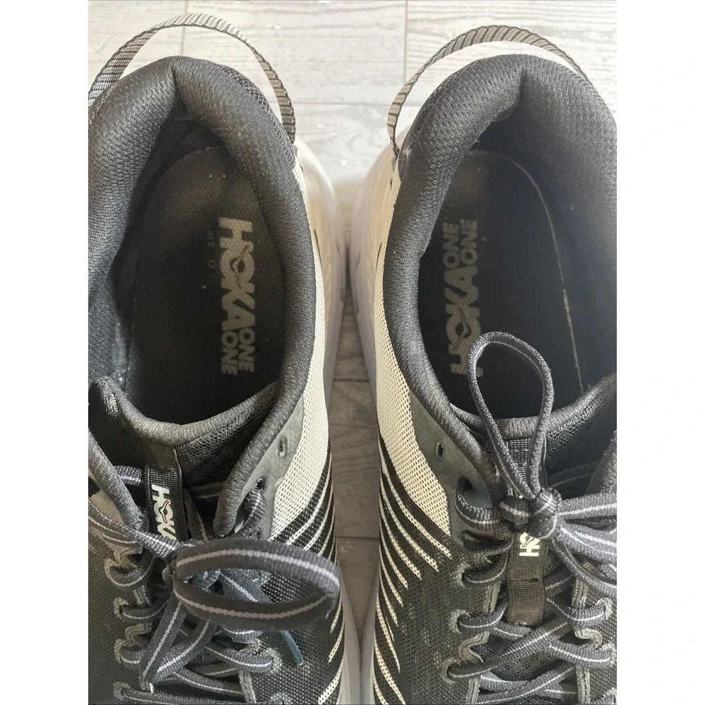 Hoka‎ One One Rincon 1102874 Mens Black Running Shoes Sneaker Mens Size 13